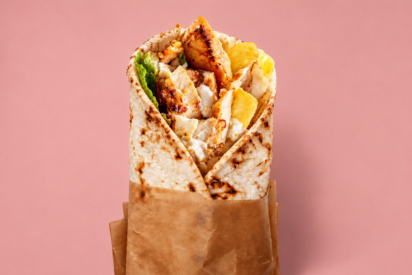 Chicken Sourdough Shawarma